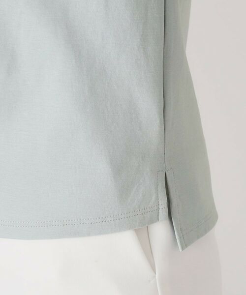 COUP DE CHANCE / クードシャンス シャツ・ブラウス | 【洗える/日本製/きれいめジャージ素材】レース使いプルオーバー | 詳細18