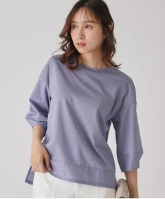 COUP DE CHANCE / クードシャンス カットソー | 【洗える／日本製／】ストライプ柄ジャージのトップス