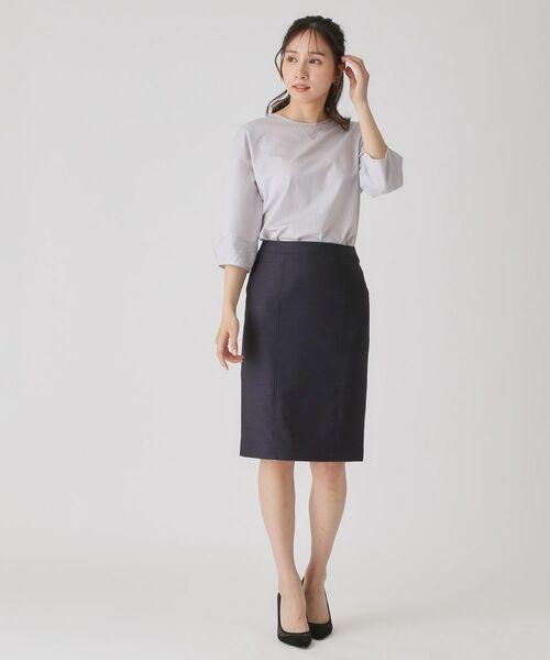 COUP DE CHANCE / クードシャンス カットソー | 【洗える／日本製／】ストライプ柄ジャージのトップス | 詳細19