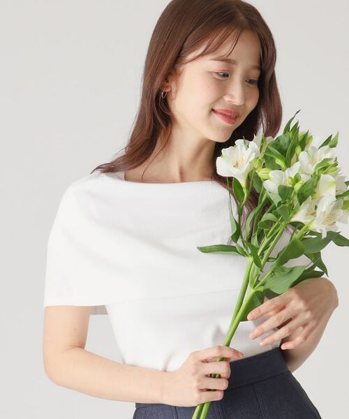 COUP DE CHANCE / クードシャンス ニット・セーター | 【洗える】オフショルダーニットトップス | 詳細1