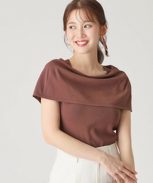 COUP DE CHANCE / クードシャンス ニット・セーター | 【洗える】オフショルダーニットトップス | 詳細13