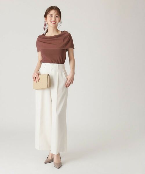 COUP DE CHANCE / クードシャンス ニット・セーター | 【洗える】オフショルダーニットトップス | 詳細14