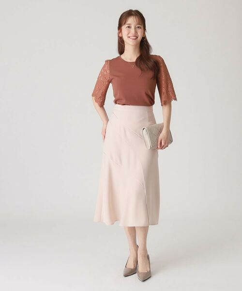 COUP DE CHANCE / クードシャンス ニット・セーター | 【洗える】華やかなレース袖ニットトップス | 詳細13