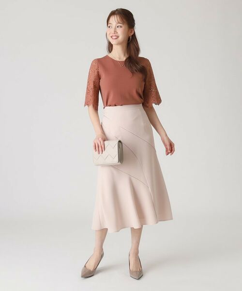 COUP DE CHANCE / クードシャンス ニット・セーター | 【洗える】華やかなレース袖ニットトップス | 詳細14