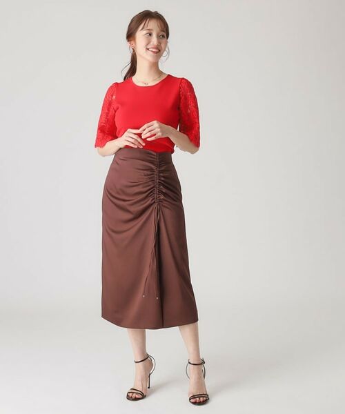 COUP DE CHANCE / クードシャンス ニット・セーター | 【洗える】華やかなレース袖ニットトップス | 詳細18