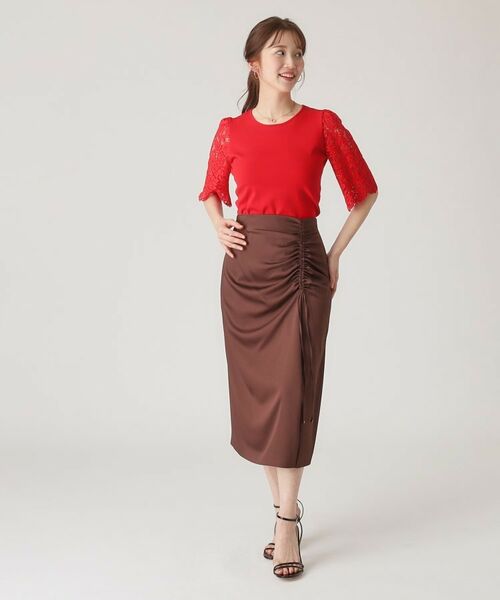 COUP DE CHANCE / クードシャンス ニット・セーター | 【洗える】華やかなレース袖ニットトップス | 詳細19