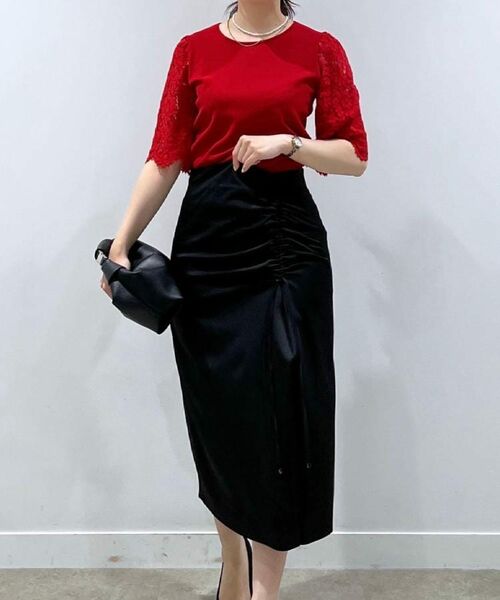 COUP DE CHANCE / クードシャンス ニット・セーター | 【洗える】華やかなレース袖ニットトップス | 詳細21