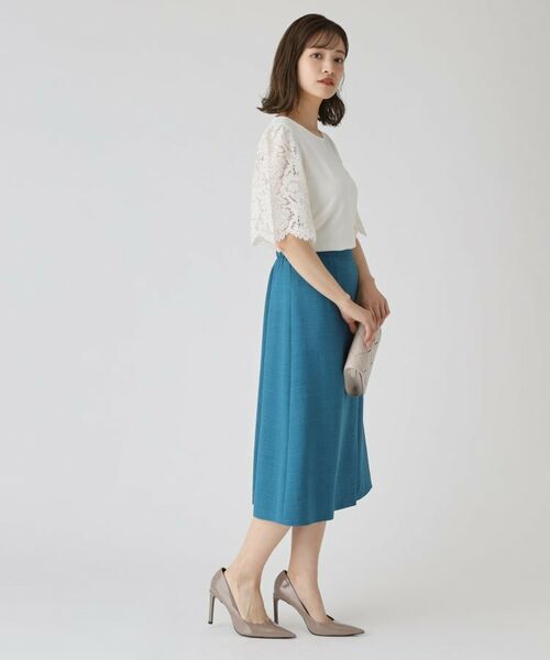 COUP DE CHANCE / クードシャンス ニット・セーター | 【洗える】華やかなレース袖ニットトップス | 詳細25