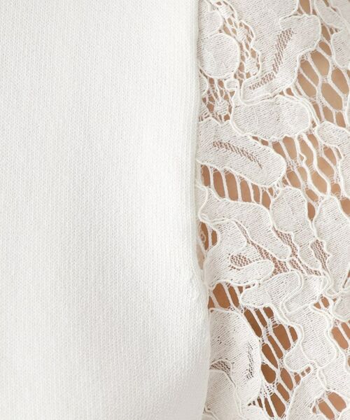 COUP DE CHANCE / クードシャンス ニット・セーター | 【洗える】華やかなレース袖ニットトップス | 詳細26