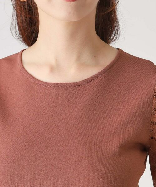 COUP DE CHANCE / クードシャンス ニット・セーター | 【洗える】華やかなレース袖ニットトップス | 詳細30