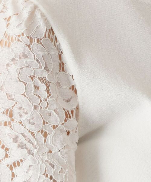 COUP DE CHANCE / クードシャンス ニット・セーター | 【洗える】華やかなレース袖ニットトップス | 詳細7