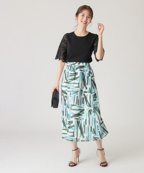 COUP DE CHANCE / クードシャンス ニット・セーター | 【洗える】華やかなレース袖ニットトップス | 詳細9