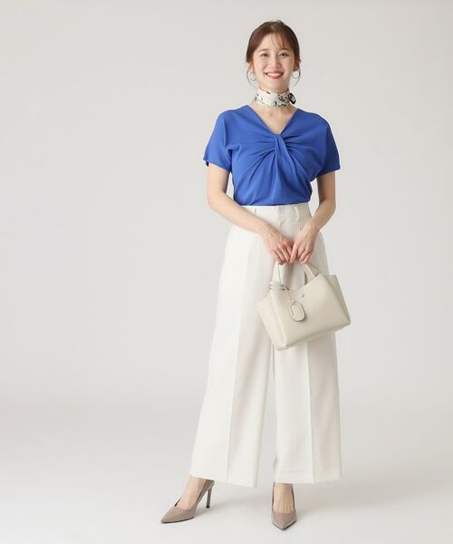 COUP DE CHANCE / クードシャンス ニット・セーター | 【洗える】捻りデザインのニットトップス | 詳細13