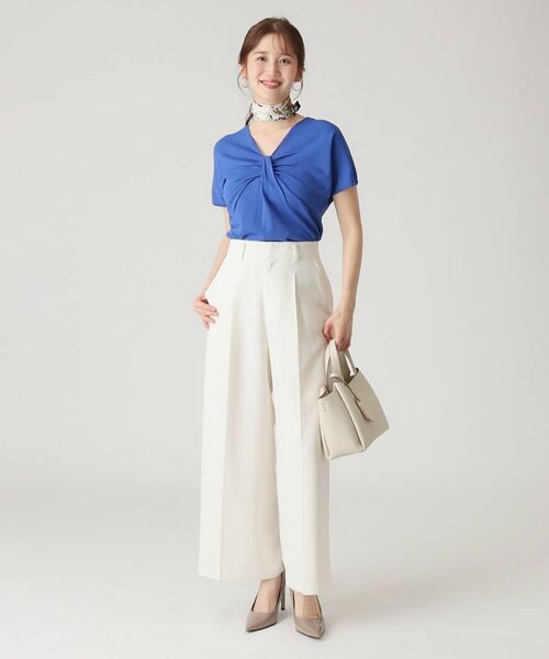 COUP DE CHANCE / クードシャンス ニット・セーター | 【洗える】捻りデザインのニットトップス | 詳細14