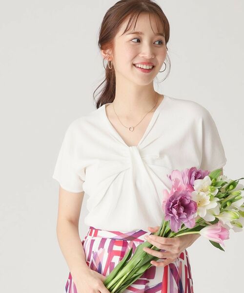 COUP DE CHANCE / クードシャンス ニット・セーター | 【洗える】捻りデザインのニットトップス | 詳細2