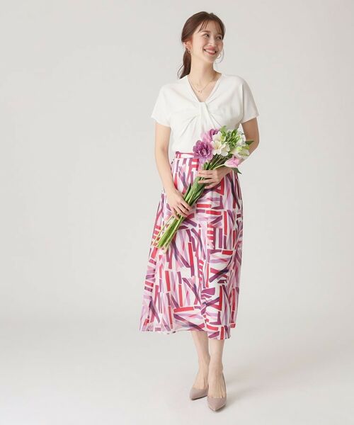 COUP DE CHANCE / クードシャンス ニット・セーター | 【洗える】捻りデザインのニットトップス | 詳細3