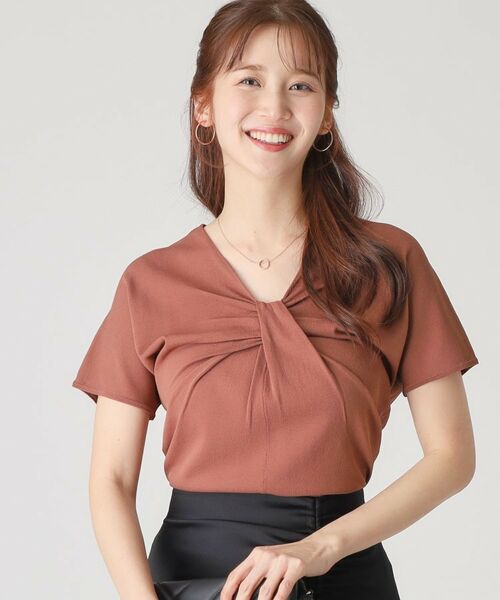 COUP DE CHANCE / クードシャンス ニット・セーター | 【洗える】捻りデザインのニットトップス | 詳細9