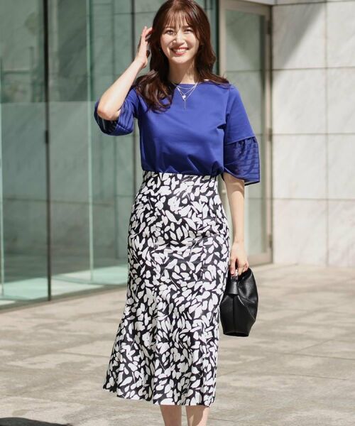 COUP DE CHANCE / クードシャンス カットソー | 【洗える/日本製】袖デザインのジャージプルオーバー | 詳細13