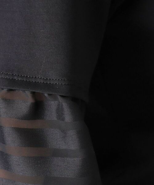 COUP DE CHANCE / クードシャンス カットソー | 【洗える/日本製】袖デザインのジャージプルオーバー | 詳細8