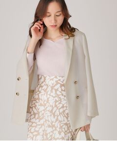 COUP DE CHANCE / クードシャンス テーラードジャケット | 【洗える／日本製】テーラードジャケット