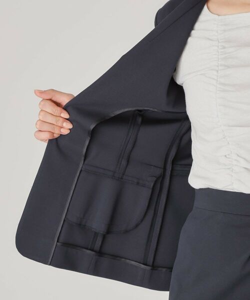 COUP DE CHANCE / クードシャンス ノーカラージャケット | 【洗える/日本製】ショールカラージャケット | 詳細30