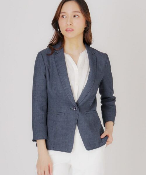 COUP DE CHANCE / クードシャンス テーラードジャケット | 【手洗い可/日本製】テーラードジャケット | 詳細25
