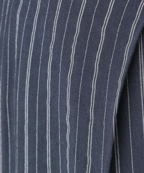 COUP DE CHANCE / クードシャンス ロング・マキシ丈ワンピース | 【洗える】ストライプ柄 カシュクールワンピース | 詳細18