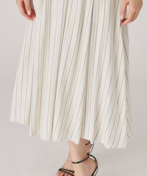 COUP DE CHANCE / クードシャンス ロング・マキシ丈ワンピース | 【洗える】ストライプ柄 カシュクールワンピース | 詳細26