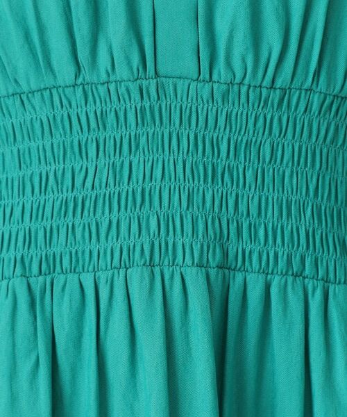 COUP DE CHANCE / クードシャンス ミニ丈・ひざ丈ワンピース | 【洗える/裏なし】ゴムシャーリングデザインのワンピース | 詳細12