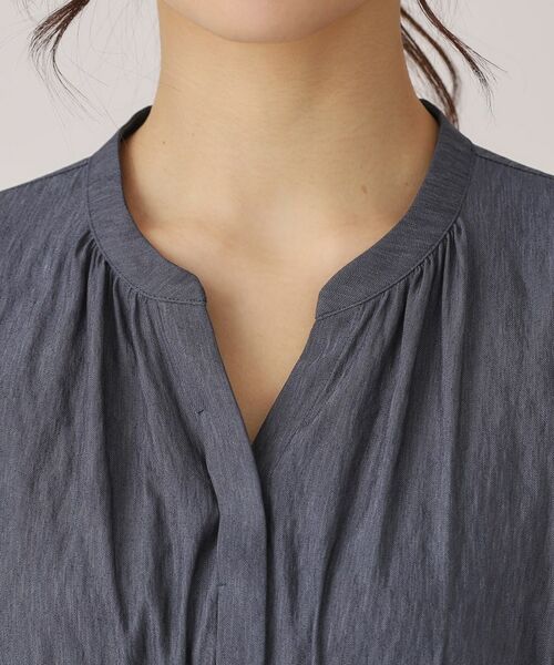 COUP DE CHANCE / クードシャンス ミニ丈・ひざ丈ワンピース | 【洗える/裏なし】ゴムシャーリングデザインのワンピース | 詳細16