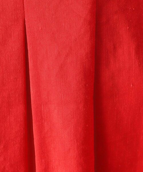 COUP DE CHANCE / クードシャンス ロング・マキシ丈ワンピース | 【洗える/日本製/麻混素材】フィットアンドフレアワンピース | 詳細15