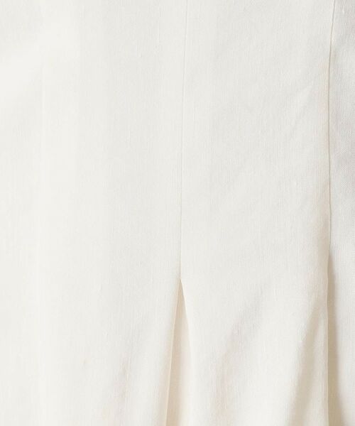 COUP DE CHANCE / クードシャンス ロング・マキシ丈ワンピース | 【洗える/日本製/麻混素材】フィットアンドフレアワンピース | 詳細4