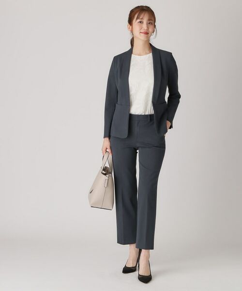 COUP DE CHANCE / クードシャンス パンツ | 【洗える/日本製】ストレートパンツ | 詳細19