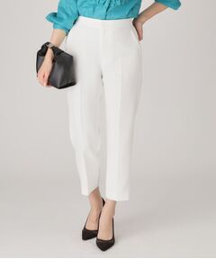 COUP DE CHANCE / クードシャンス ショート・ハーフ・半端丈パンツ | 【手洗い可／日本製】タックレテーパードパンツ