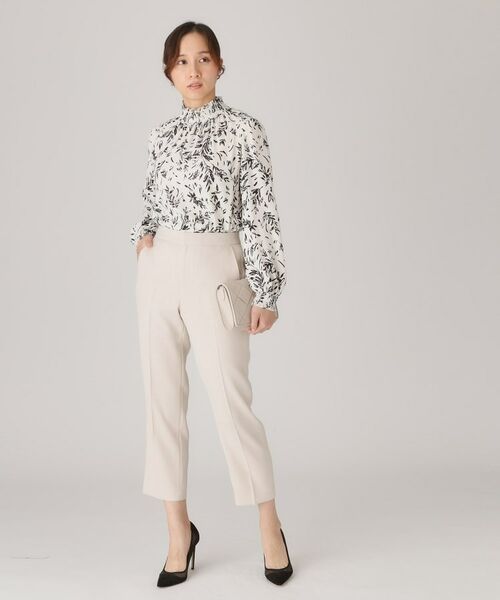 COUP DE CHANCE / クードシャンス ショート・ハーフ・半端丈パンツ | 【手洗い可／日本製】タックレテーパードパンツ | 詳細18