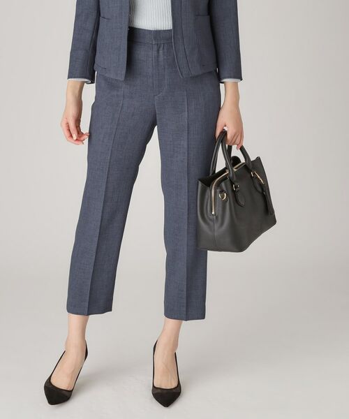 COUP DE CHANCE / クードシャンス ショート・ハーフ・半端丈パンツ | 【手洗い可／日本製】タックレテーパードパンツ | 詳細21