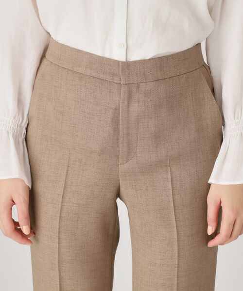 COUP DE CHANCE / クードシャンス ショート・ハーフ・半端丈パンツ | 【手洗い可／日本製】タックレテーパードパンツ | 詳細28