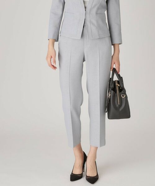 COUP DE CHANCE / クードシャンス ショート・ハーフ・半端丈パンツ | 【手洗い可／日本製】タックレテーパードパンツ | 詳細5