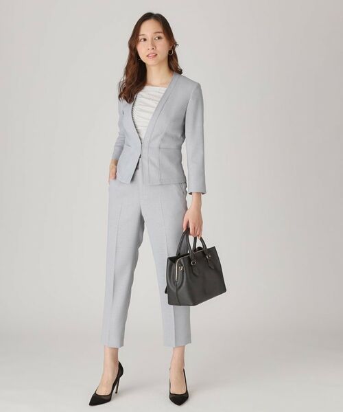 COUP DE CHANCE / クードシャンス ショート・ハーフ・半端丈パンツ | 【手洗い可／日本製】タックレテーパードパンツ | 詳細6