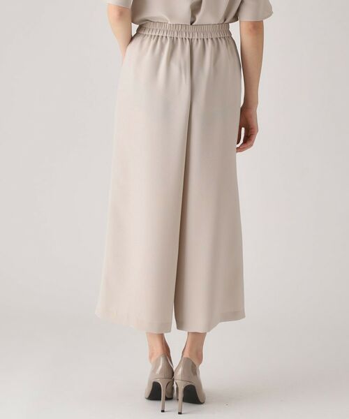 COUP DE CHANCE / クードシャンス ショート・ハーフ・半端丈パンツ | 【洗える/ウエストゴム】ストレートワイドパンツ | 詳細15