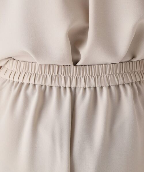 COUP DE CHANCE / クードシャンス ショート・ハーフ・半端丈パンツ | 【洗える/ウエストゴム】ストレートワイドパンツ | 詳細18