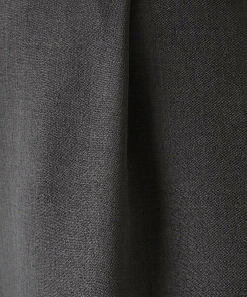 COUP DE CHANCE / クードシャンス ショート・ハーフ・半端丈パンツ | 【洗える/ウエストゴム】ストレートワイドパンツ | 詳細4