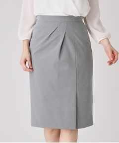 COUP DE CHANCE / クードシャンス ミニ・ひざ丈スカート | 【洗える／日本製／ジャージ素材】ラップ風タイトスカート