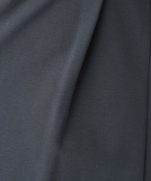 COUP DE CHANCE / クードシャンス ミニ・ひざ丈スカート | 【洗える／日本製／ジャージ素材】ラップ風タイトスカート | 詳細20