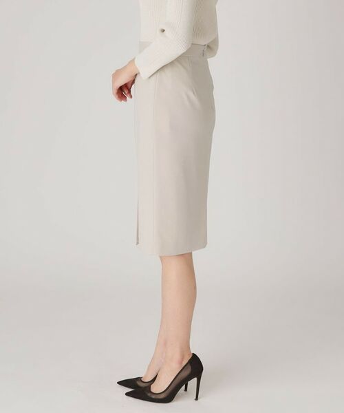 COUP DE CHANCE / クードシャンス ミニ・ひざ丈スカート | 【洗える／日本製／ジャージ素材】ラップ風タイトスカート | 詳細22