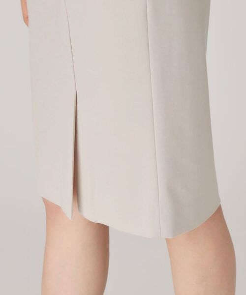 COUP DE CHANCE / クードシャンス ミニ・ひざ丈スカート | 【洗える／日本製／ジャージ素材】ラップ風タイトスカート | 詳細26