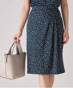 COUP DE CHANCE / クードシャンス ミニ・ひざ丈スカート | 【洗える／日本製】ジオメトリック柄タイトスカート