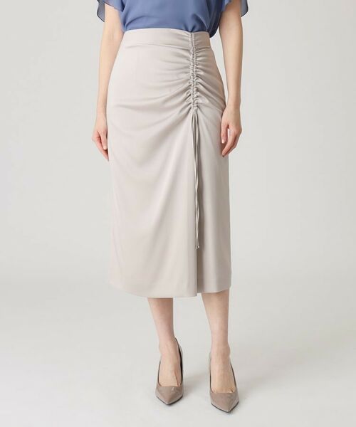 COUP DE CHANCE / クードシャンス スカート | 【洗える/日本製】ドロストデザイン ナロータイトスカート | 詳細15