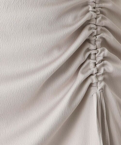 COUP DE CHANCE / クードシャンス スカート | 【洗える/日本製】ドロストデザイン ナロータイトスカート | 詳細4