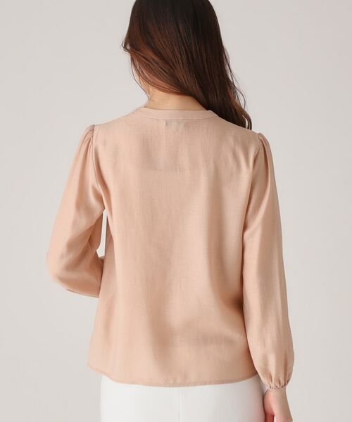 COUP DE CHANCE / クードシャンス シャツ・ブラウス | 【洗える/シアー素材】タックデザインブラウス | 詳細15